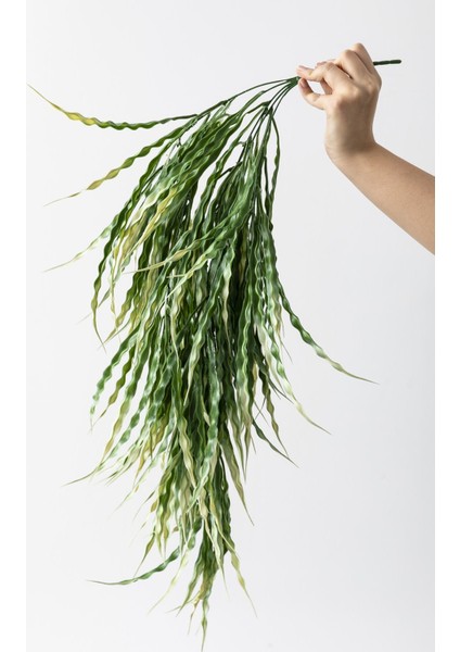 Yapay Sarmaşık Sazlık Yeşil Krem 90 cm 5 Dal