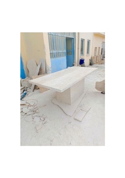 Traverten Yemek Masası fiyatları