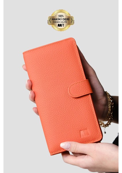 Twist 2323 Hakiki Deri Telefon Bölmeli Unisex Cüzdan