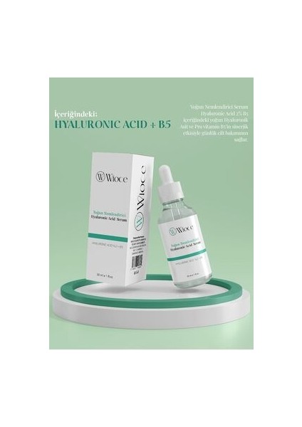 Tüm Cilt Tipleri Için Yoğun Nemlendirici Serum (Hyaluronic Acid 2% B5 ) modelleri