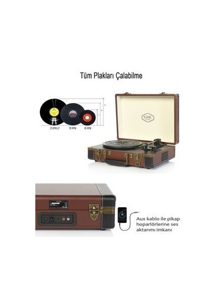 Çanta Pikap T317B - Vip - (Bluetooth - Şarjlı)
