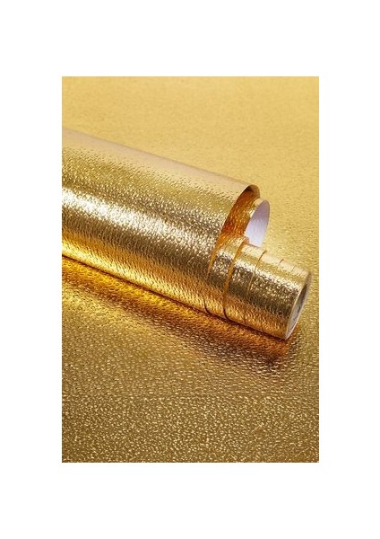Tahtakale toptan ticaret marka Yapışkanlı Gold Mutfak Tezgah Folyosu 1m x 40CM Modern Tasarım Kolay Uygulanabilir Folyo