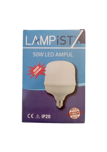 50 W LED 6500K Beyaz Ampul