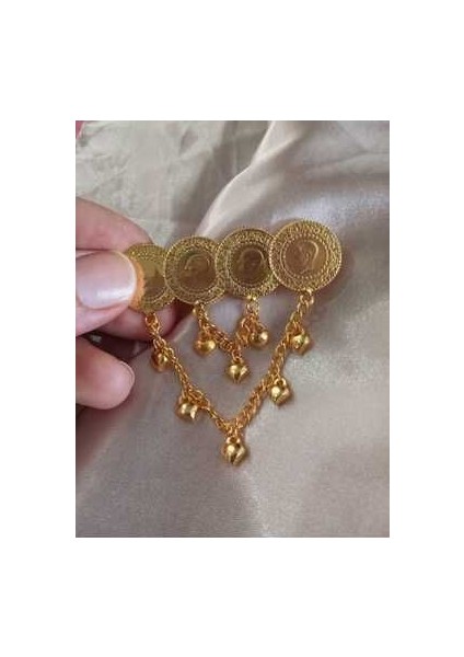 Altın Kaplama Demo Yöresel Bijuteri Sıla Tokası fırsatları