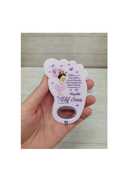 25 Adet Ayak Magnet Açacak Yeni Doğan, Doğum Günü, Sünnet, Nişan, Söz, Düğün Hediyelik