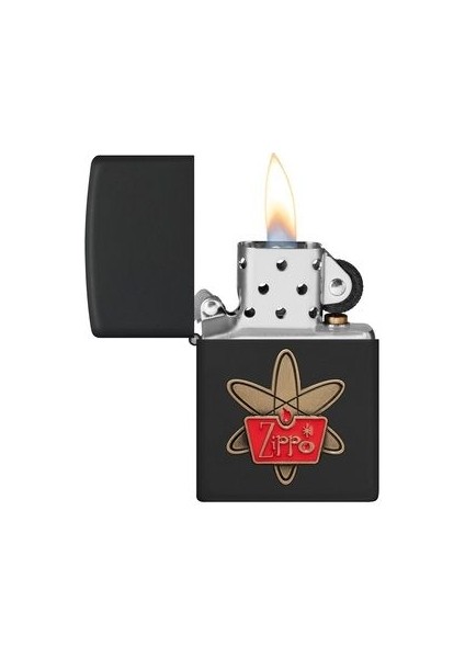 218 Retro Zippo Star Emblem Ömür Boyu Garantili