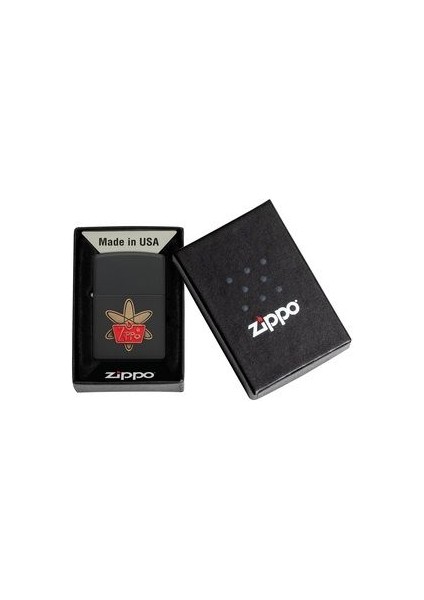 218 Retro Zippo Star Emblem Ömür Boyu Garantili modelleri