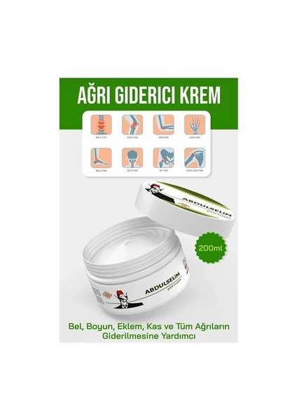 Abdulselim Kremi 200 ml Ağrıların Giderilmesine Yardımcı x 2 Ad. fiyatları