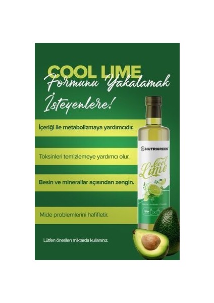 Doğal Cool Lime Detox Suyu Serinlerken Zayıfla