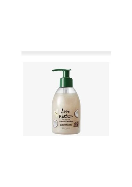 Nourishing Liquid Hand Soap With Organic Cacao Butter Coconut Oil