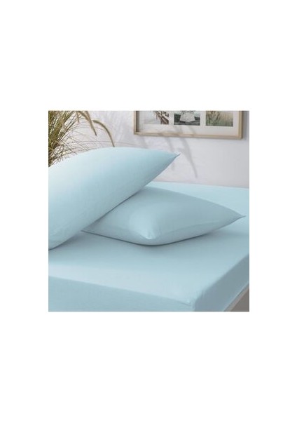 Uykulife Mint Yeşili Çift Kişilik Lastikli Çarşaf Seti