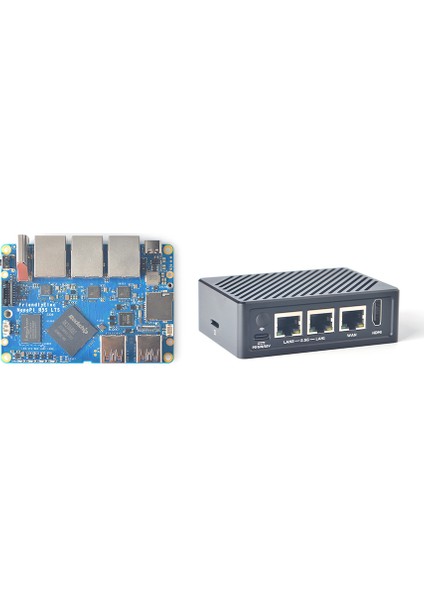 FriendlyElec NanoPi R4S 4GB RAM Combo with Case – No Unique MAC Address