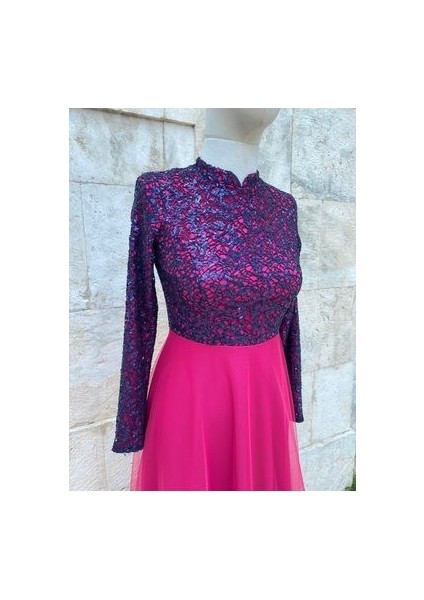 Payetli Tül Tesettür Abiye fırsatları