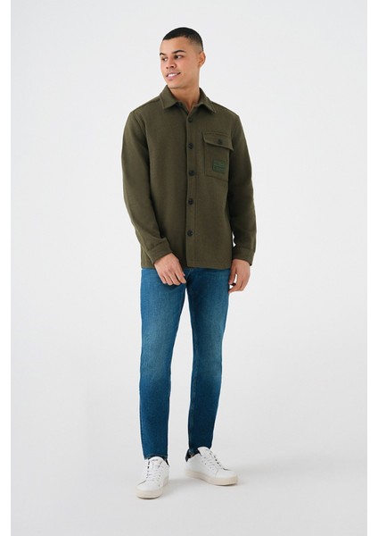 Haki Erkek Gömlek LF2036908 LF2036908013