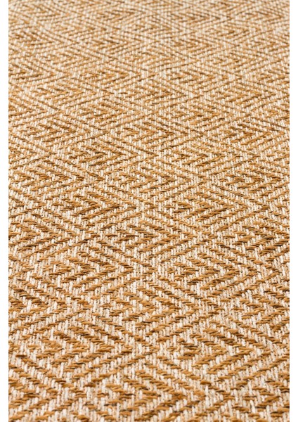 Eko Brooklyn Hasır Görünümlü Kaymaz Renkli Dokuma Modern Kilim BRK03