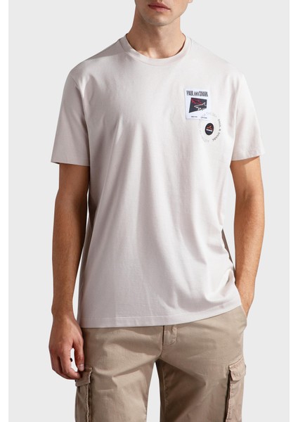 Baskılı Pamuklu Regular Fit Bisiklet Yaka T Shirt Erkek T Shirt 24411117 029