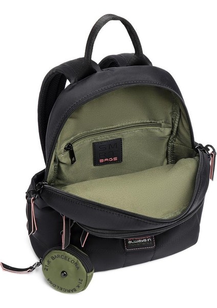 21K Barcelona Özel Kumaş Küçük Boy Kadın Sırt Çantası 3265 fırsatları