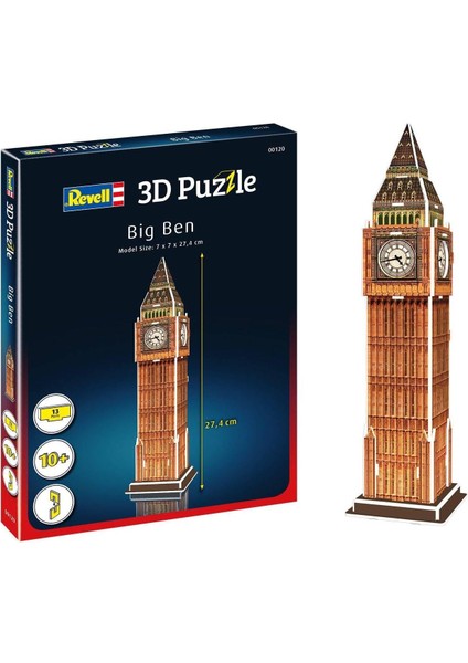 3D Mini Puzzle Big Ben 00120