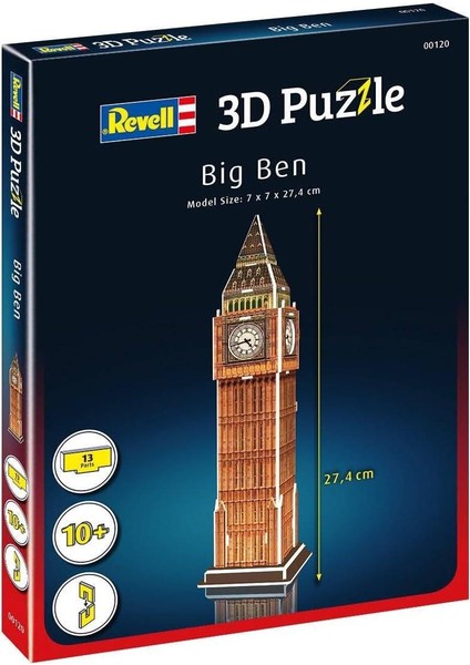 3D Mini Puzzle Big Ben 00120