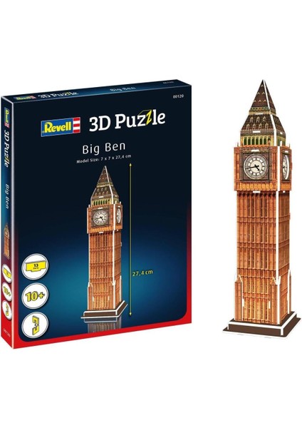 3D Mini Puzzle Big Ben 00120