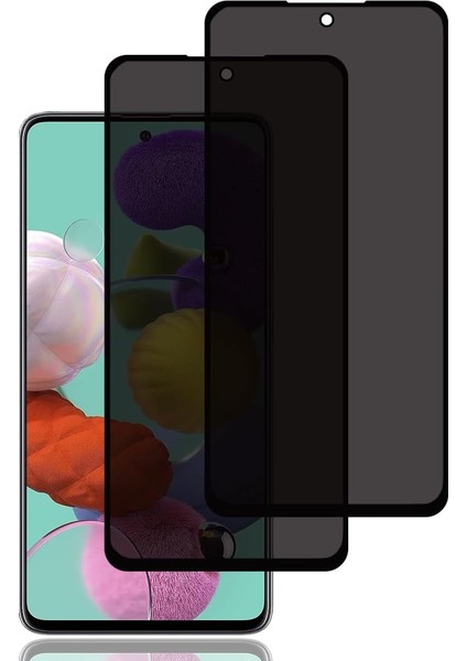 Samsung Galaxy A71 Gizli Hayalet Ekran Koruyucu 9h Ultra Koruma (2 Adet)