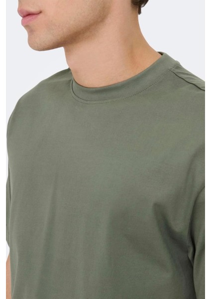 Onsfred Lıfe Rlx Ss Tee Noos Yeşil indirimleri