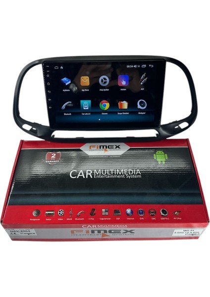 Fiat Doblo 2015-2020 Fimex 2-64 Dspli Pro Oem Multimedia