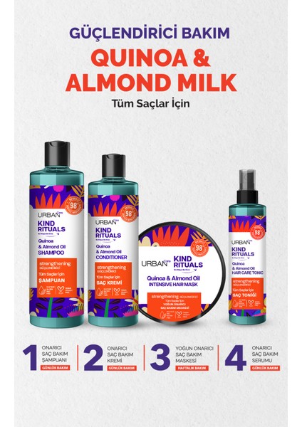 Kind Rituals Kinoa Almond Oil Şampuan 400 ml