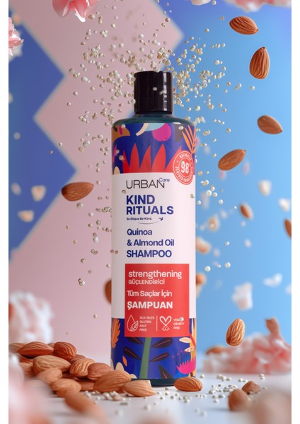 Kind Rituals Kinoa Almond Oil Şampuan 400 ml