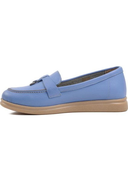 Bebe-Mavisi Kadın Loafer Ayakkabı