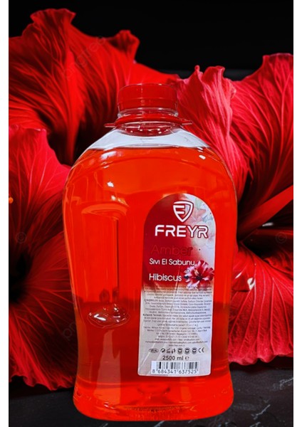 Sıvı El Sabunu 2500 ml Nemlendiricili Ekstra Amber Parfüm