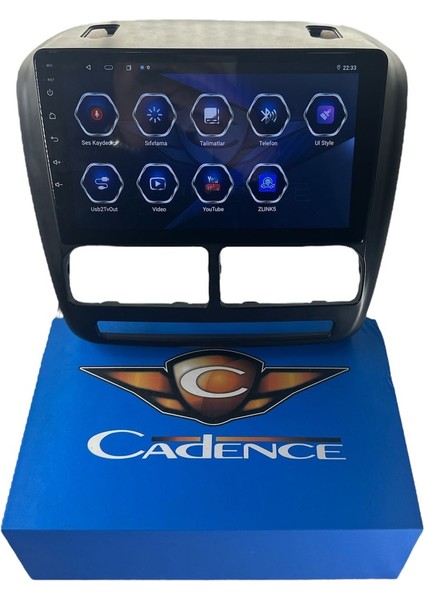 Fiat Doblo 2010-2014 Cadence 6-128 (Sim Kartlı) 360 Cam Destekli Pro Oem Multimedia