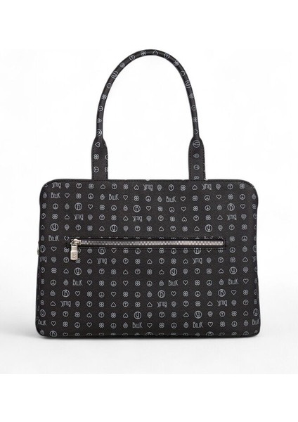 Monogram Siyah Kadın Omuz Çantası Dlr 122-MG modelleri