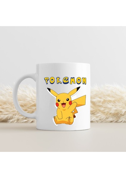 Pokemon Pikachu Tasarımlı Kupa Bardak modelleri