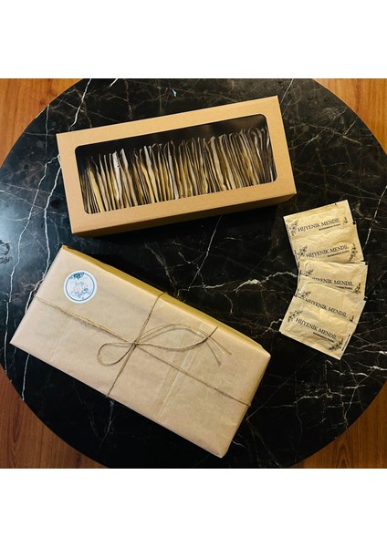 Hediye Paketli Özel Kutusunda Tek Kullanımlık Kraft Islak Mendil 85 Adet