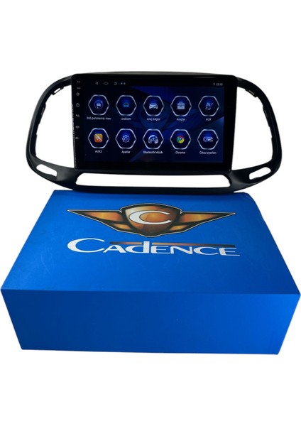 Fiat Doblo 2015-2020 Cadence 6-128 (Sim Kartlı) 360 Cam Destekli Pro Oem Multimedia