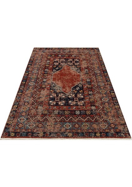 Eko Anadolu Antik Desenli Yıkanabilir Kaymaz Tabanlı Etnik Kilim AND04 fiyatları