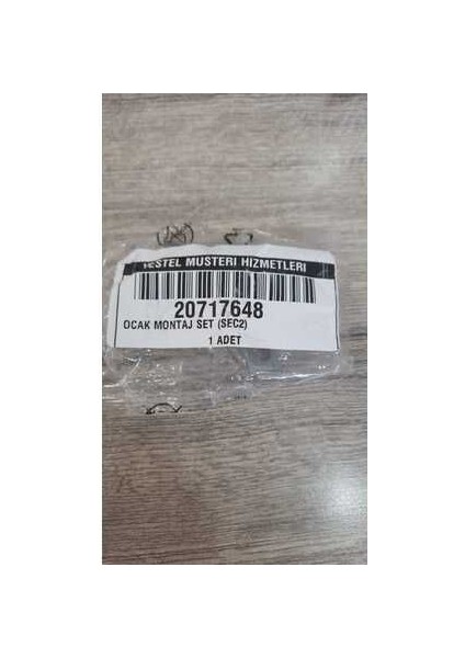 Ocak Montaj Seti fiyatları