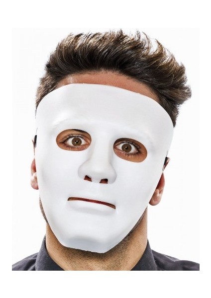 Beyaz Jabbawockeez Maskesi