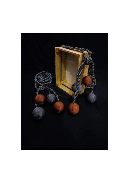 Umay'ın Renkleri Atölyesinden Perde Bağlama Aksesuarı 8 Top