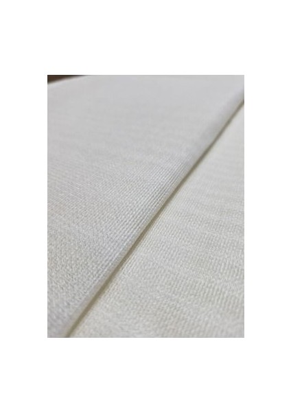 Raşel Bez Tela Yapışkanlı EN:90CM (2 Mt) - Ekru