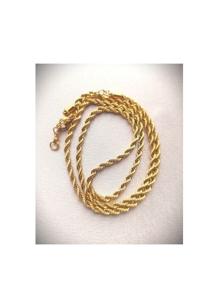 Unisex Burgu Zincir Çelik Kolye 3.0 mm fiyatları