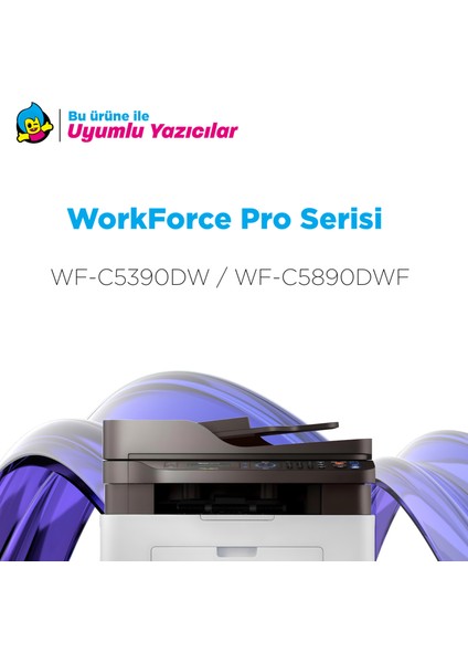 Epson T11C3 - C13T11C340 Muadil Kartuş Kırmızı / WF-C5390 / WF-C5890