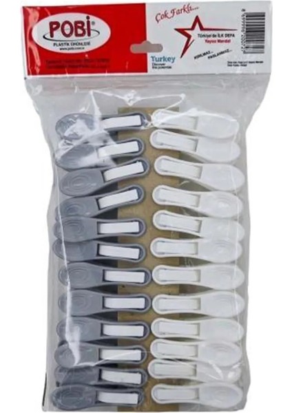 24'lü Yazısız Mandal ROYALEKS-68863