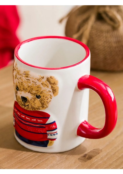 Lcw Home Ekru Ayı Teddy Baskılı Seramik Kupa modelleri