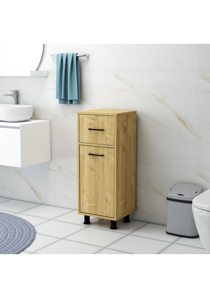 Mobiga Sorty Çamaşır Sepetli Çekmeceli Banyo Dolabı fiyatları