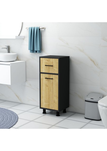 Mobiga Sorty Çamaşır Sepetli Çekmeceli Banyo Dolabı fiyatları