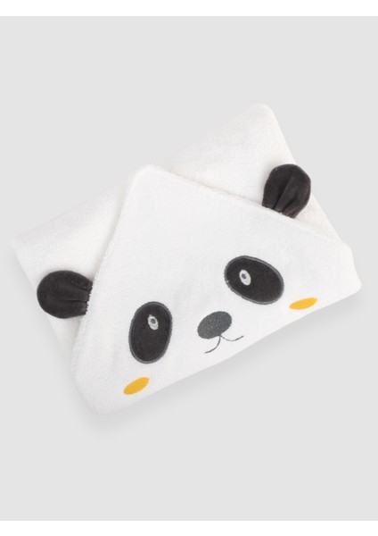 Koala Desenli Bambu 0-24 Ay Bebek Bornoz Seti