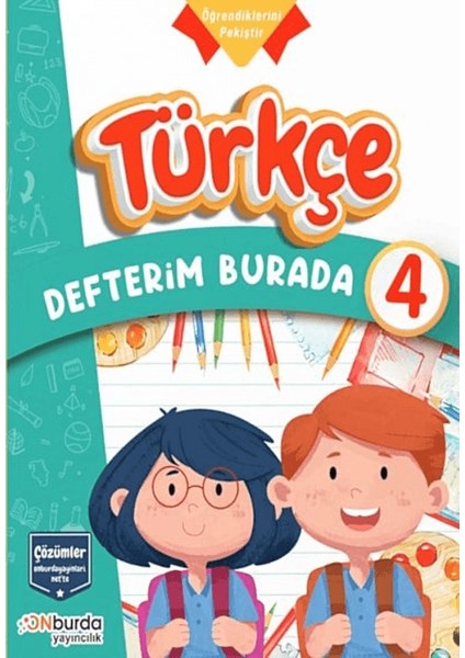 4. Sınıf Türkçe Defterim Burada