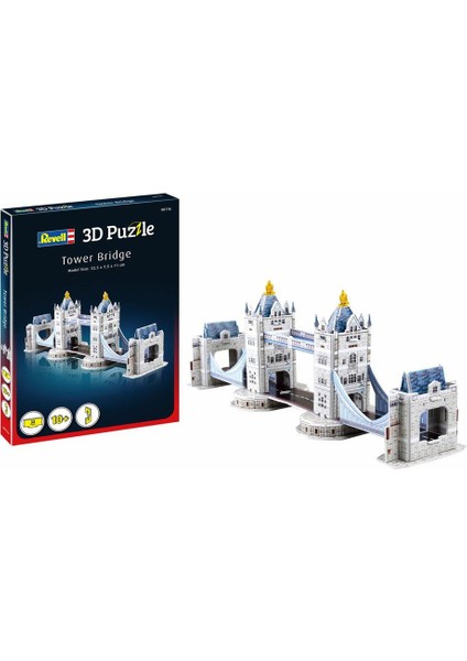 3D Mini Puzzle Tower Bridge 00116